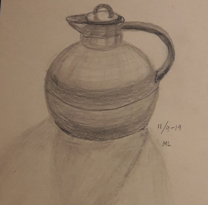 tea pot drawing